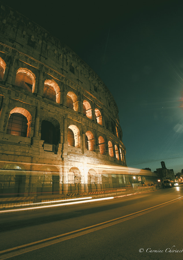 lumières près du Colisée par Carmine Chiriacò sur 500px.com